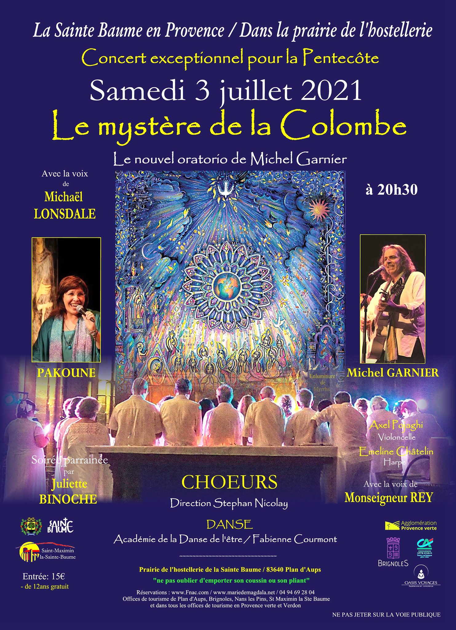 Affiche concert juillet 2021