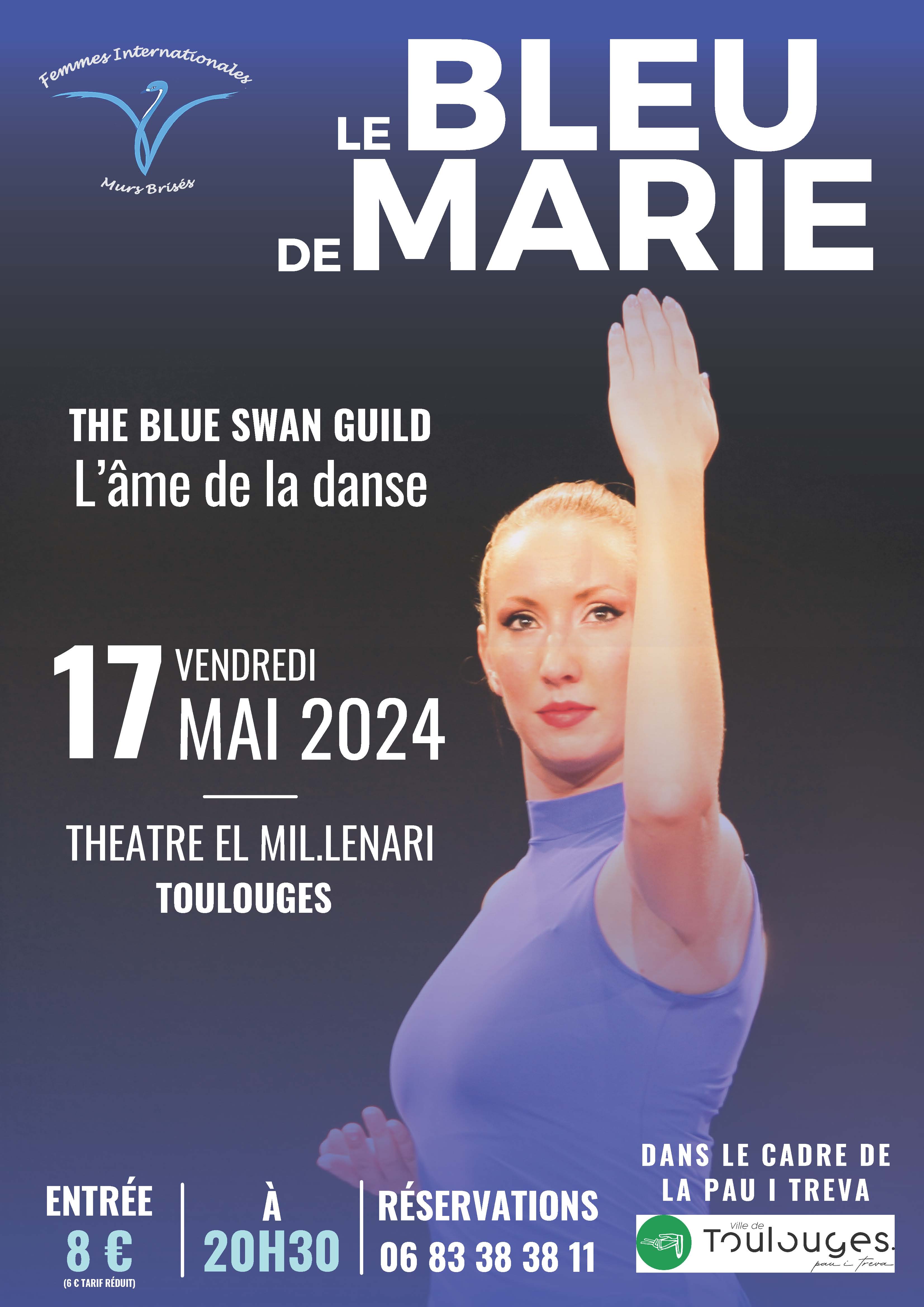 Affiche Le Bleu de Marie 17 mai 2024